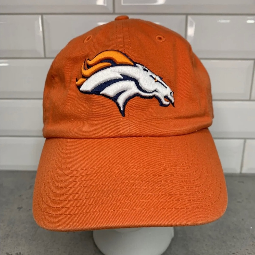 Denver Broncos 47 Brand Hat Cap Strap Back NFL Football Team Embroidered EUC
